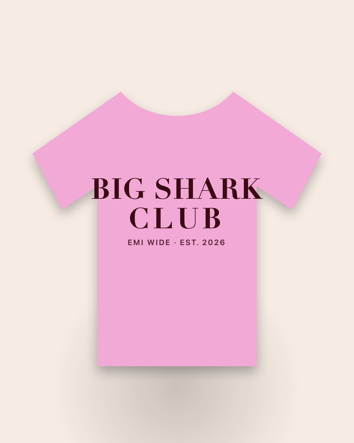 Big Shark Club Tee